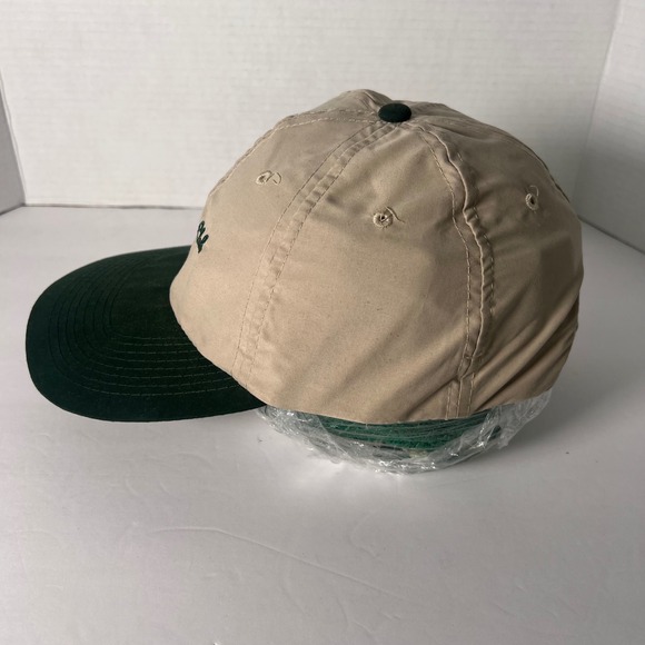 Vintage Otto Cap The Rose Club Embroidered Tan Green Baseball Cap‎ 90's - Picture 4 of 6